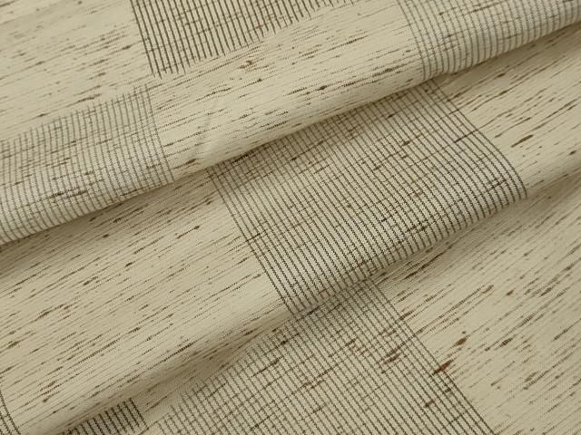 平和屋着物▽ぜんまい紬 単衣 市松文 正絹 逸品 AAAX1625sx - メルカリ