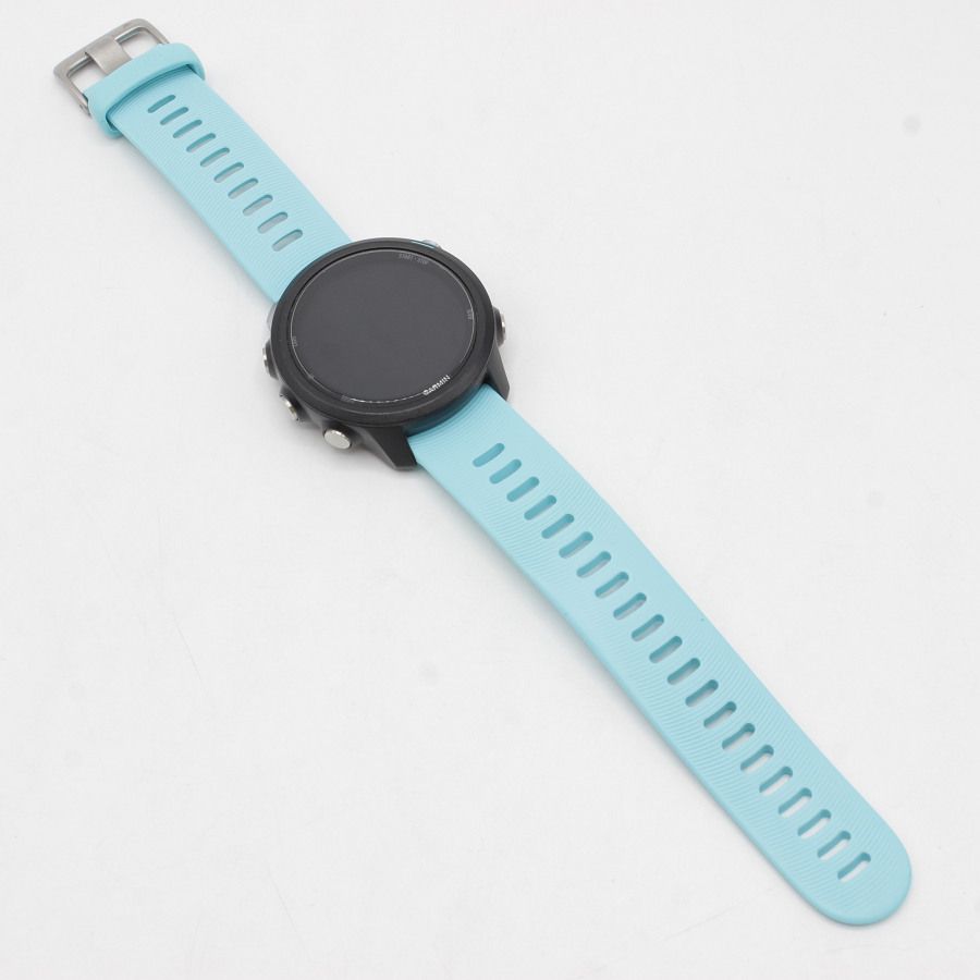 美品】GARMIN ForeAthlete 245 Music Black Aqua 010-02120-72