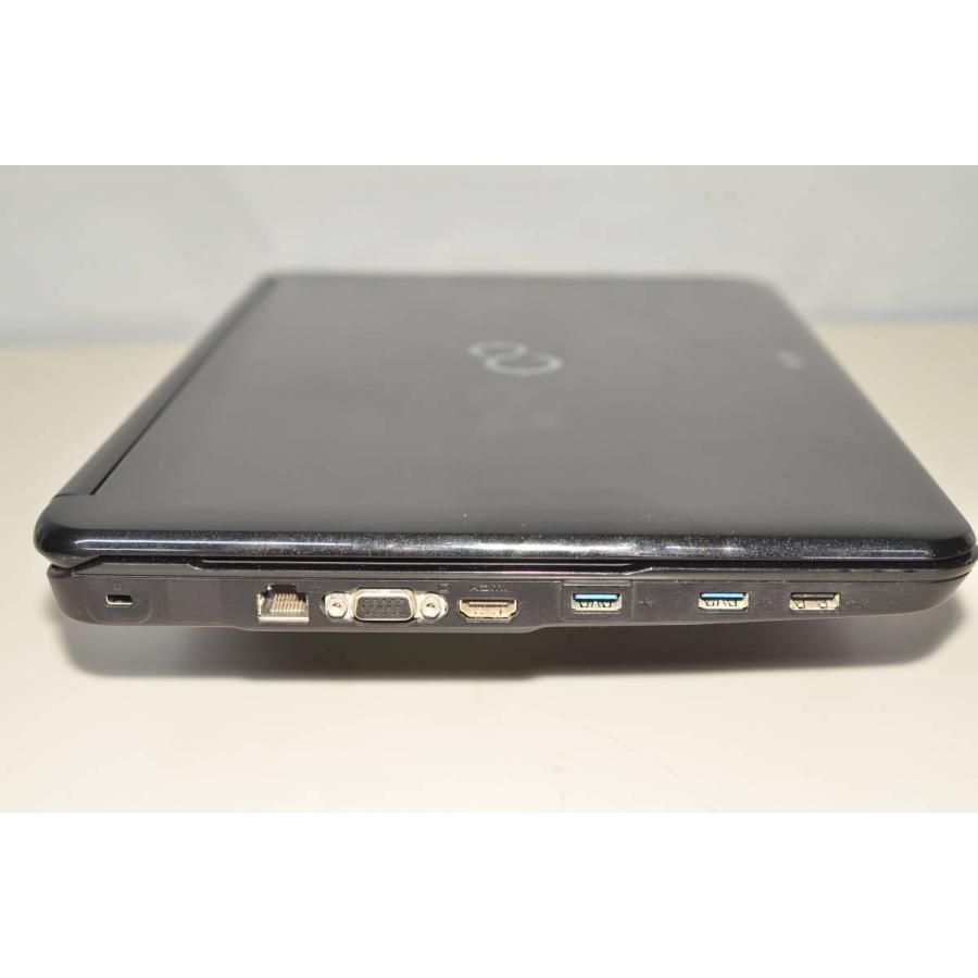 新型Win11搭載♪魅力なブラック♪新品SSD256搭載♪ソフト多数♪ブルーレイ 最新Windows11+office 新品爆速SSD256GB 富士通 AH54/G core i5-2450M