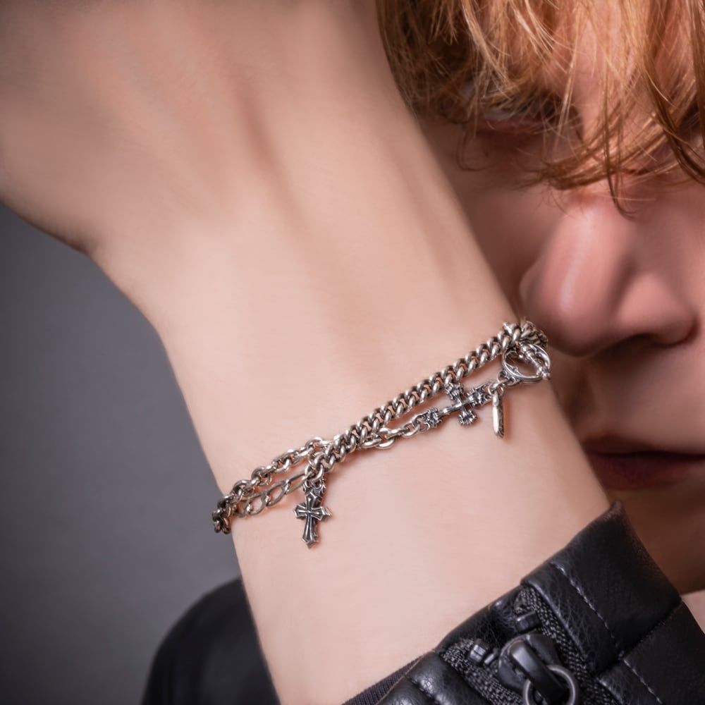 クロスミックスTバーダブルブレスレット アルテミスクラシック