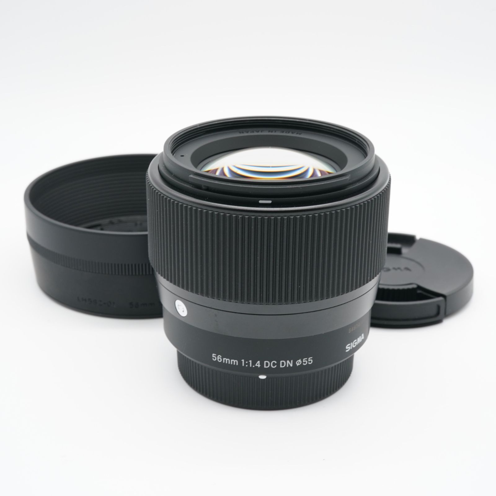 SIGMA シグマ 56mm F1.4 DC DN Contemporary マイクロフォーサーズ あると嬉しい純正フード付