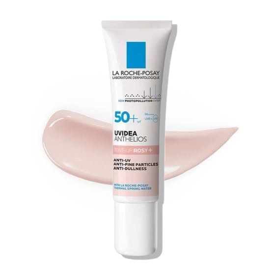 ラロッシュポゼ／【ローズ+】UVイデアXL プロテクション　トーンアップ   プラス　30ml  化粧下地　日焼け止め 乳液