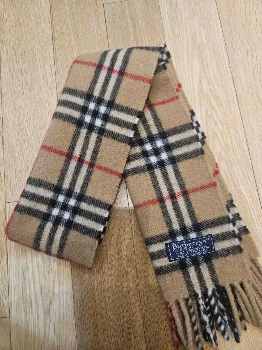 Burberry Kids バーバリーキッズ ラムウール Classic チェック マフラー