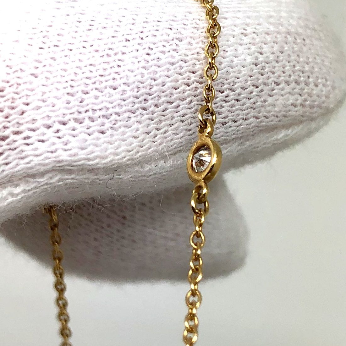 ティファニー バイザヤード 3Pダイヤ ブレスレット 750 K18 - メルカリ