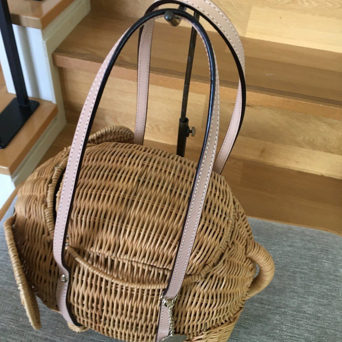 極美品 kate spade ケイトスペード ゾウ エレファント かご 極美品 kate spade ケイトスペード ゾウ エレファント かご