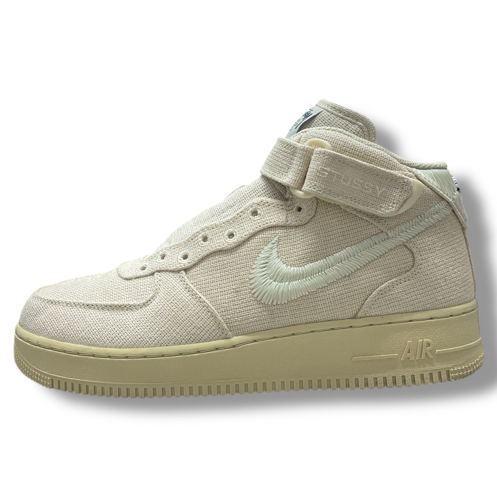 国内正規 Stussy NIKE Air Force 1 Mid Fossil Stone コラボ エア 