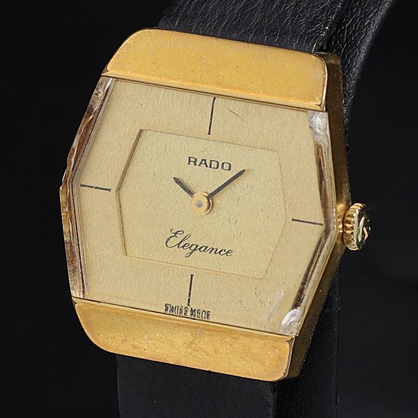 稼働 RADO ラドー エレガンス 手巻き SV925 ビンテージ