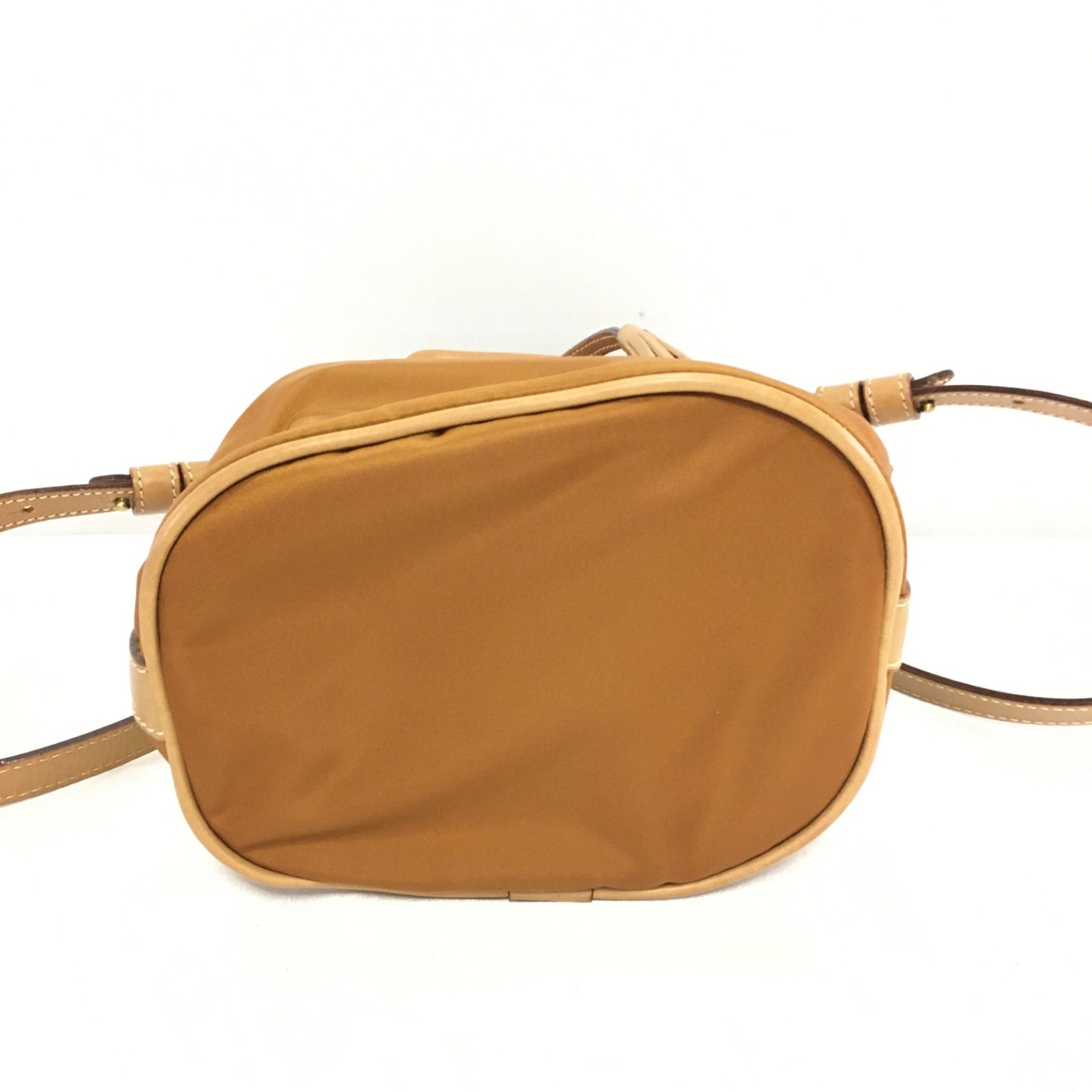 美品】Felisi フェリージ ショルダーバッグ 巾着 ブラウン レディース 