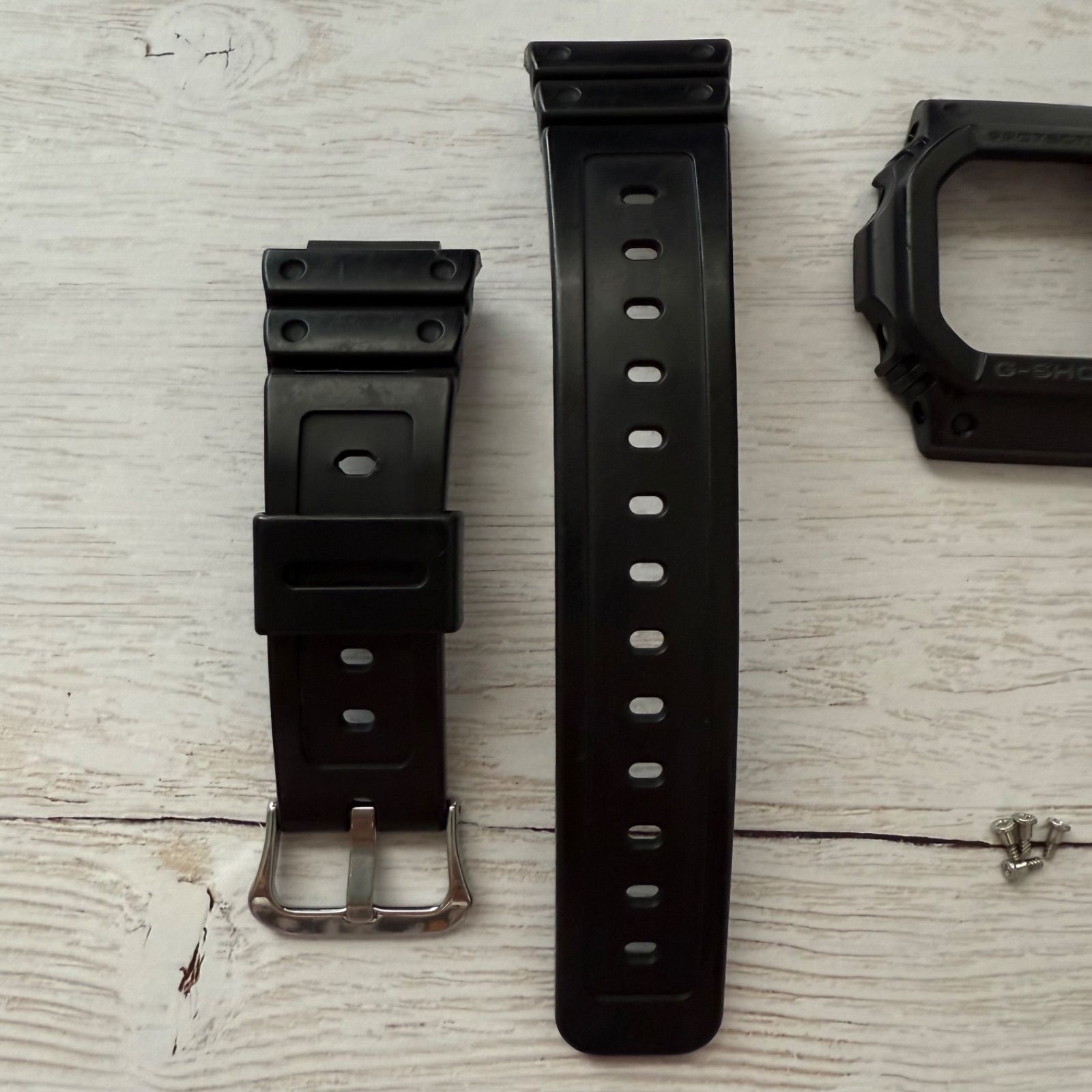 【中古】G-SHOCK GW-M5610-1BJF ベルト/ベゼル交換済 G-SHOCK Gショック 腕時計 ステンレス ベルト ベゼル DW-5600 GW