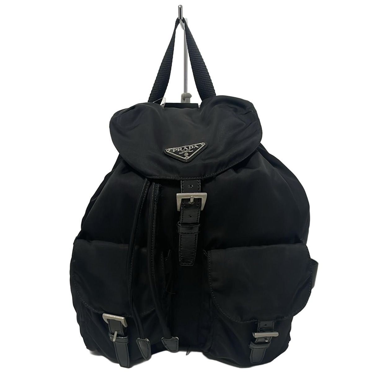 PRADA プラダ　レザー　リュック　バックパック　黒　VZ0062 プラダ リュック VZ0062 PRADA(プラダ) リュックサック - 黒 レザー