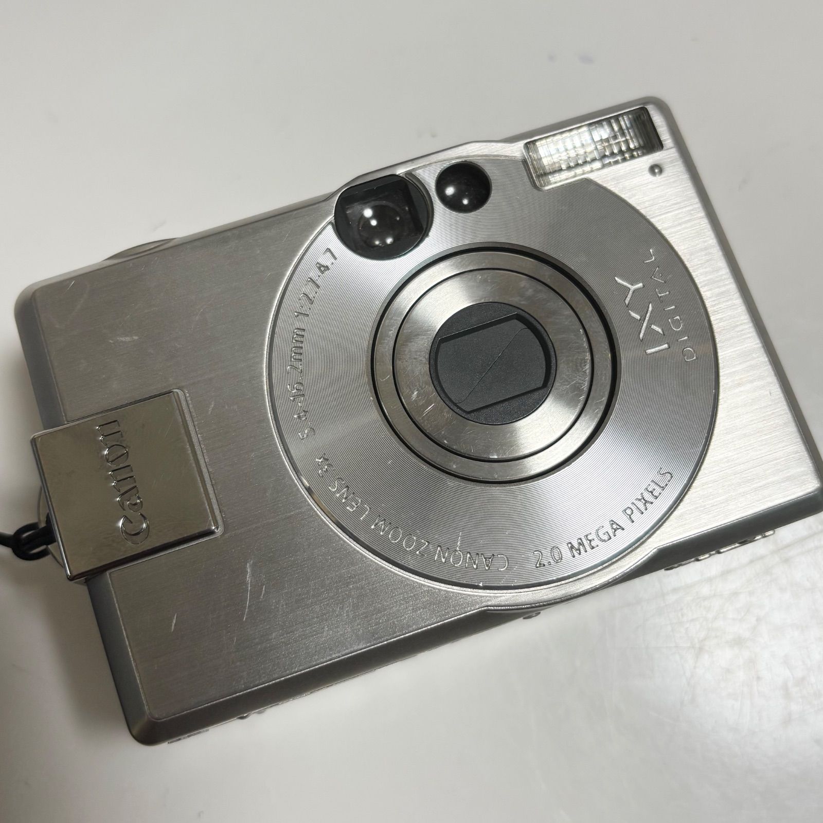 送料無料】Canon/キャノン/IXY/イクシー/DIGITAL 300a/シルバー 