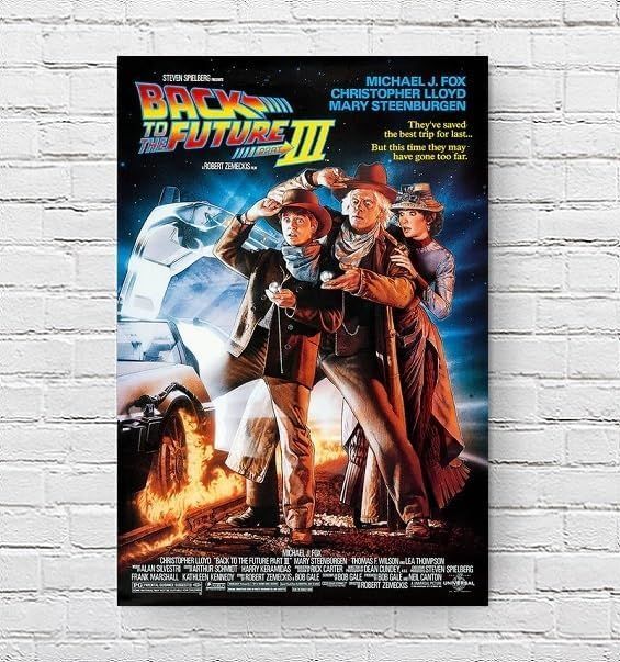 映画ポスター バックトゥザフューチャー 3 Back To The Future 3 24×36inc (61×91.5cm) US版 st1 -  メルカリ