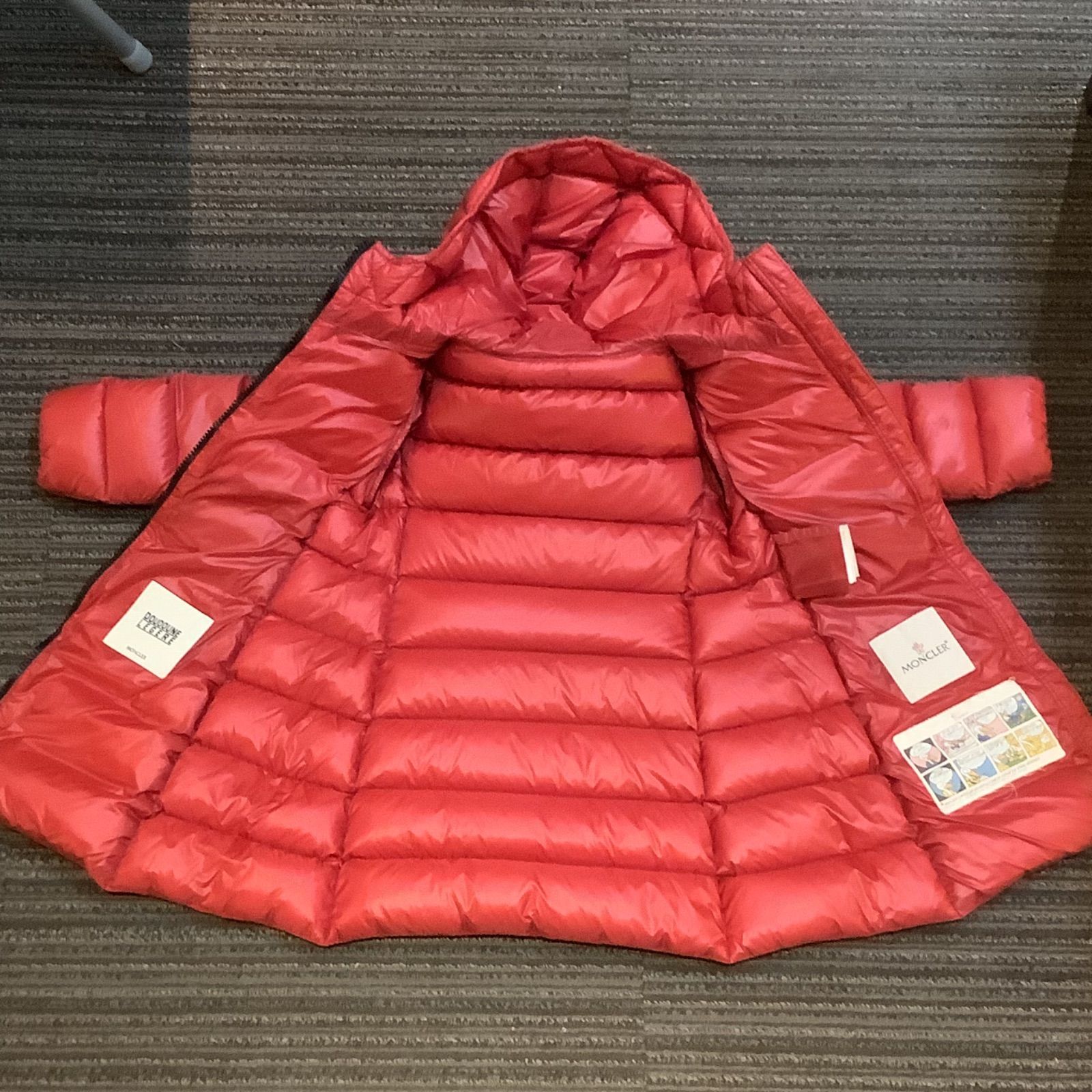 17AW モンクレール MONCLER ロング ダウンコート SUYEN 5/112cm キッズ 
