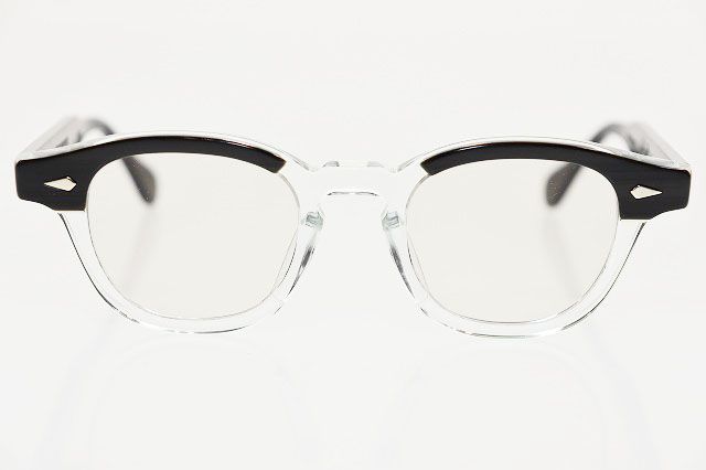 JULIUS TART OPTICAL ENTERPRISE AR 46□22 PL-0021 ジュリアス タート オプティカル ツートン アイウェア 眼鏡 ブランド古着ベクトル ▲ 250506