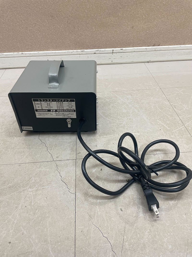 SUZUKID TRANSTAR Hi-UP 変圧器 昇圧機 昇圧トランス HRDEVELOPMENT_JP