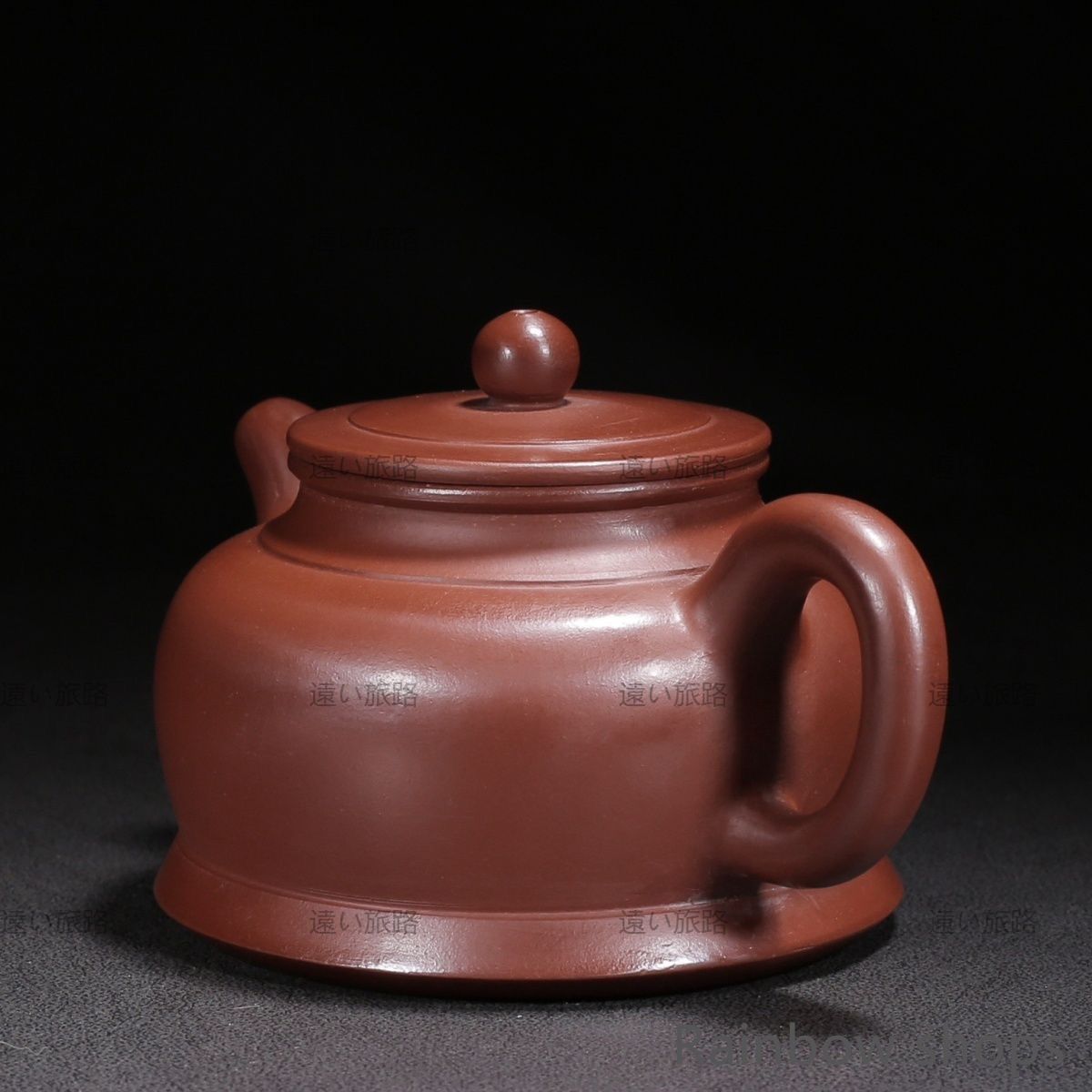 新品未使用】中国古美術 紫砂壺 金鐘 周桂珍作陶紋 紫砂壺 紫泥