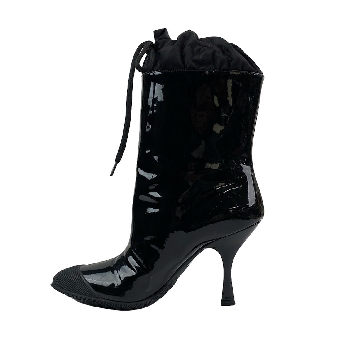 Miu Miu ミュウミュウ ブーツ 黒 EU36(22.5cm位) 2138825Y0049 MIU MIU - Miu Miu ミュウミュウ ブーツ 36(22.5cm位) 黒 【古着