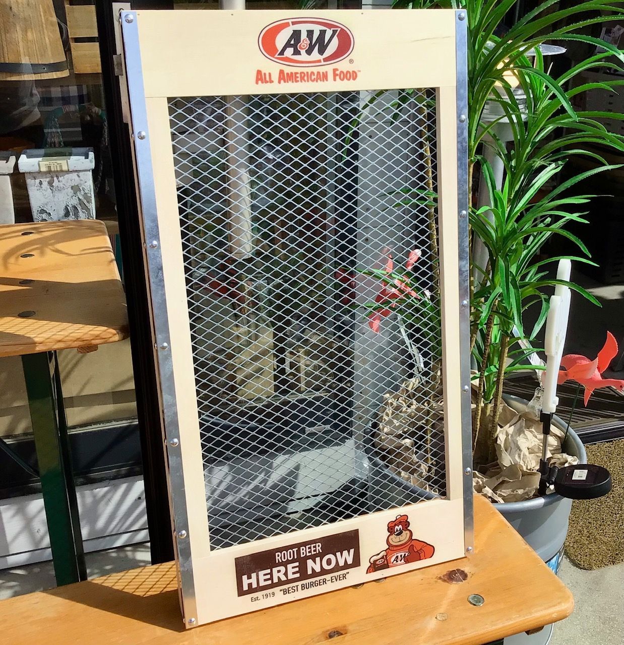 A&W★エンダー★沖縄★ディスプレイボード★DIY★フェンス★アメリカン A&W☆エンダー☆沖縄☆ディスプレイボード☆DIY☆フェンス