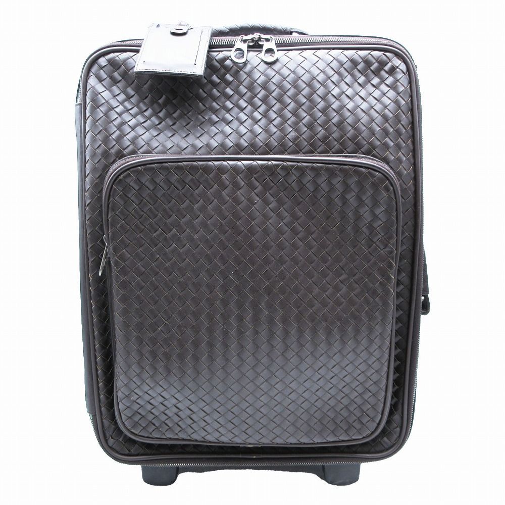 ボッテガべネタダークブラウン キャリーケース ボッテガべネタダーク