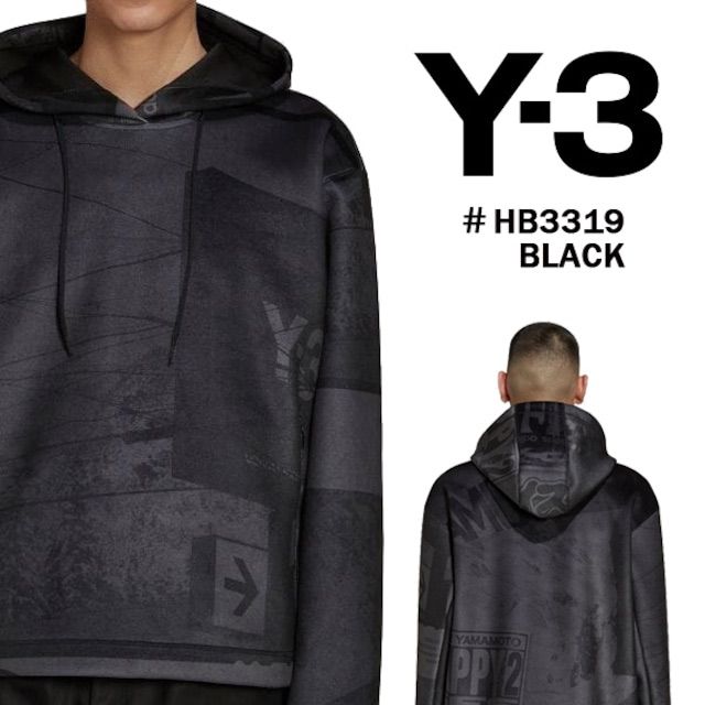 Y-3 パーカー BLACK 品番：HB3319 - ＨＥＩ - メルカリ