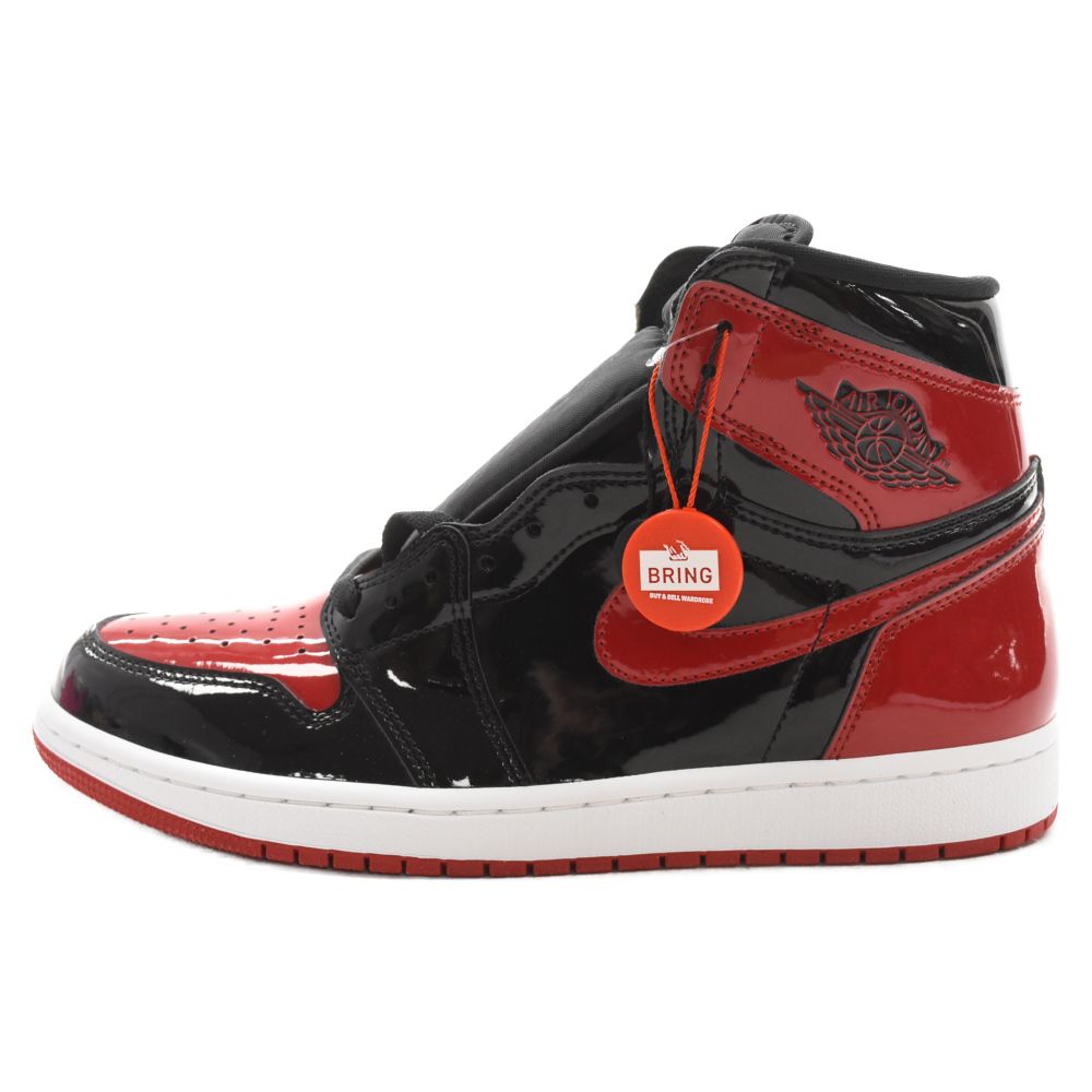 NIKE (ナイキ) AIR JORDAN 1 RETRO HIGH OG PATENT BRED エア ...