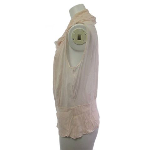 シャネル CHANEL P34721V02158 ノースリーブシャツ ブラウス  