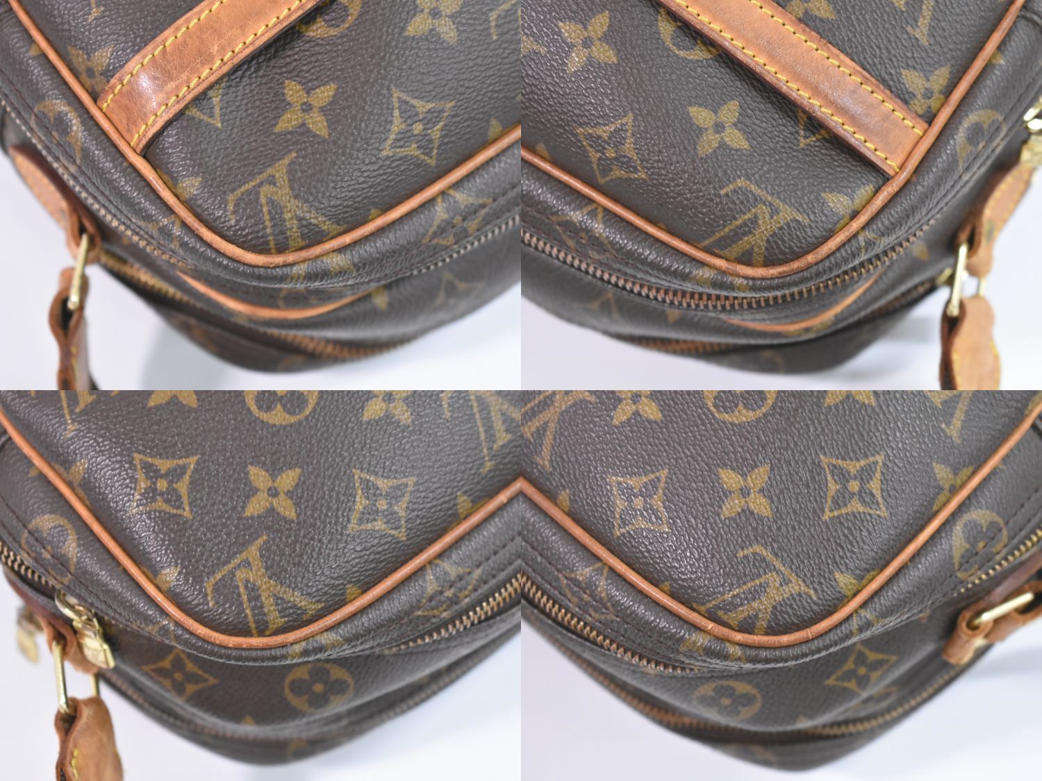 本物 ルイヴィトン LOUIS VUITTON LV リポーター PM モノグラム ...