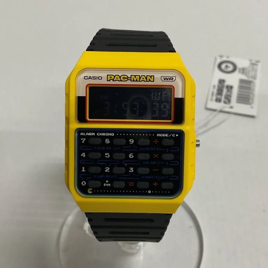 79.【未使用品】CASIO CLASSIC パックマンコラボモデル イエロー