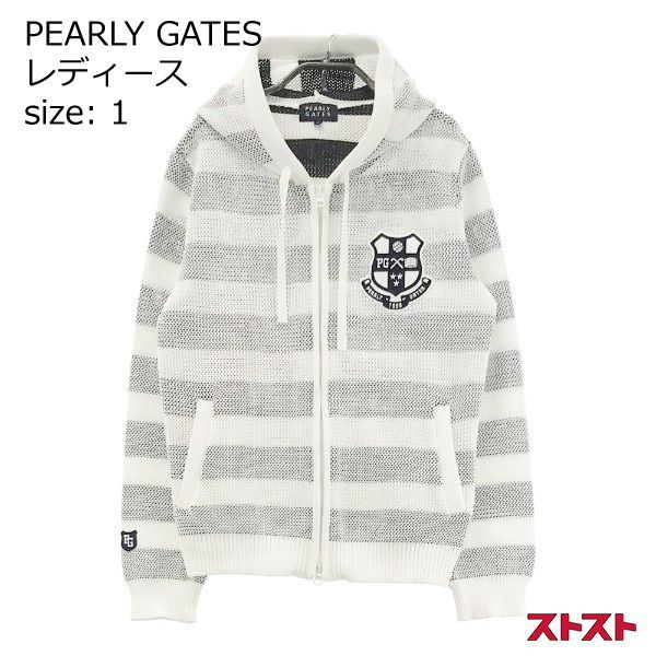 PEARLY GATES パーリーゲイツ ニット ジャケット パーカー 1 ［240101009513］
