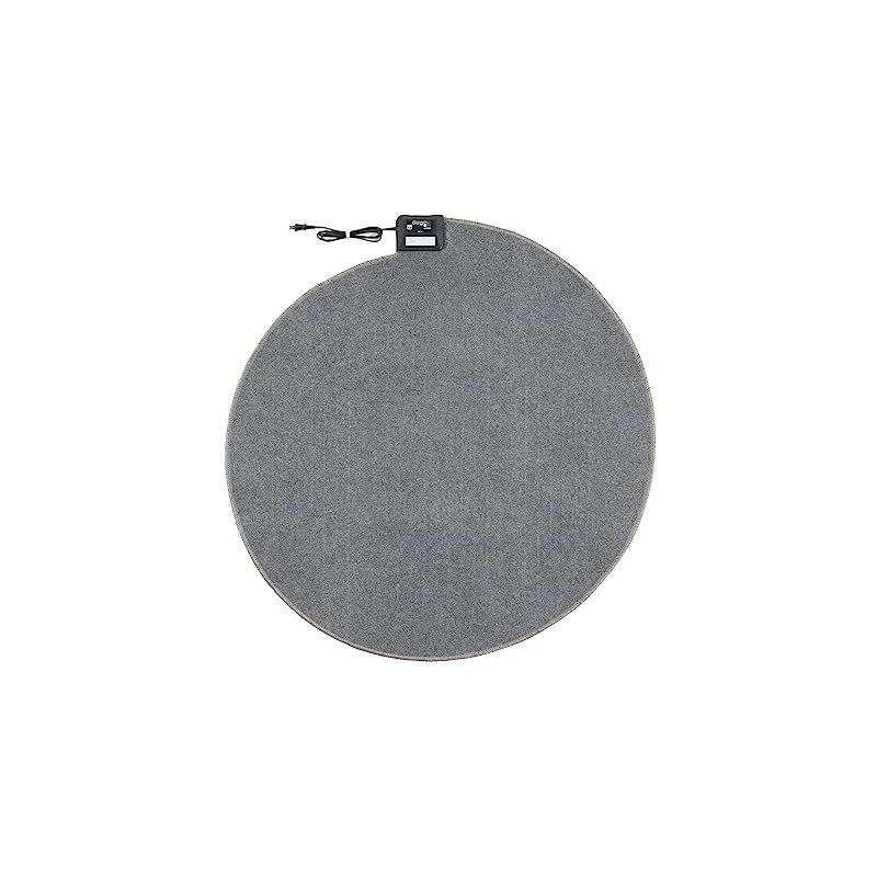 広電 KODEN 電気カーペット ホットカーペット 本体 円形 直径130cm スライド温度調節 ダニクリーン VWC130H 0