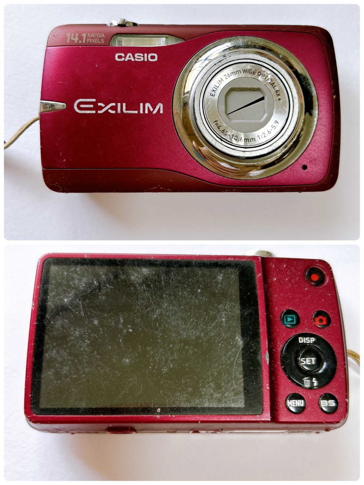 カシオ CASIO EXILIM EX-Z550 ピンク デジタルカメラ　焼け有 Amazon | CASIO デジタルカメラ EXILIM 1410万画素 5倍 ピンク
