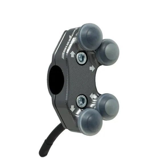 割れ防止対策付きL700S ミラジーノ エアコン ツマミ ノブ 4個+ハザード