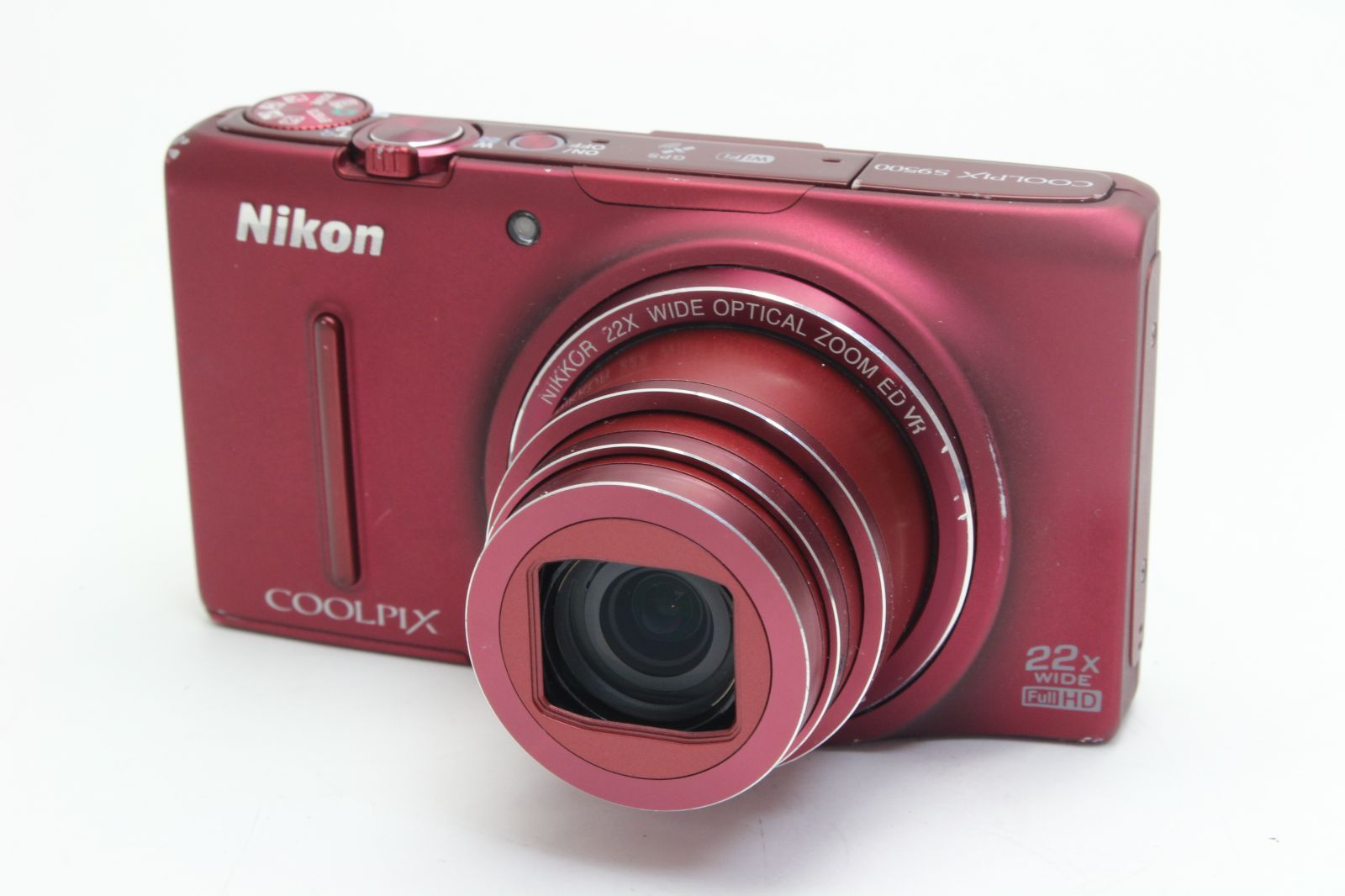 【gumi】Nikon COOLPIX S9500 赤 Nikon COOLPIX S9500 Digital Camera Deluxe Kit (Red) B&H Photo