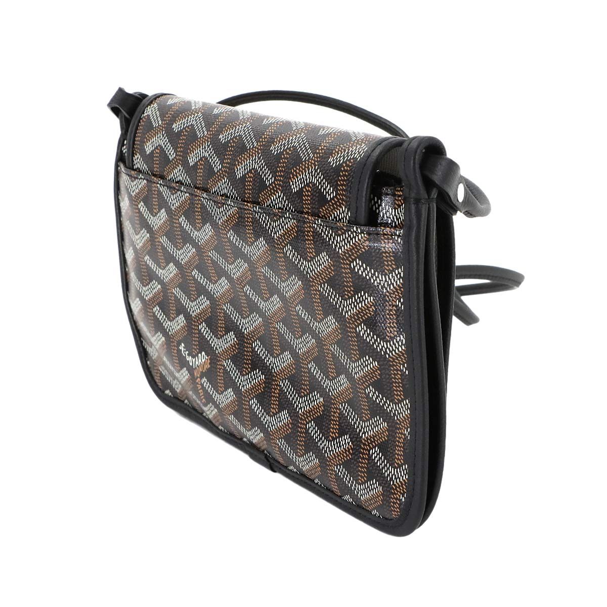 Goyard ショルダーバッグ ブラック/グレー プリュメ 入手困難品 Goyard