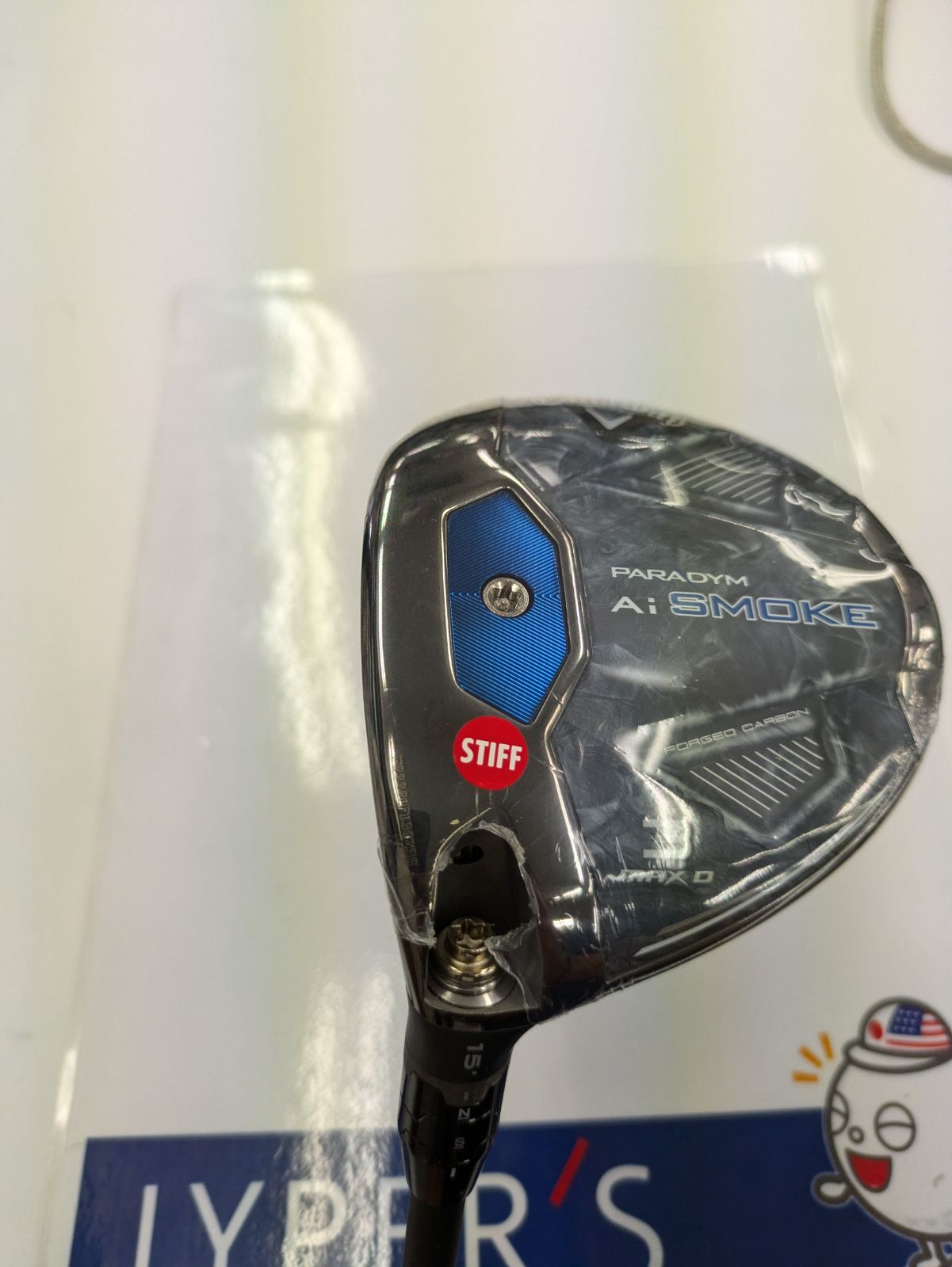 FW(新品未使用品）【レフティー】キャロウェイ Paradym Ai Smoke MAX D　＃３W15　 フェアウェイウッド メンズ  TENSEI AV BLUE 65 フレックスS　  2024年モデル USA直輸入品（葛西店）