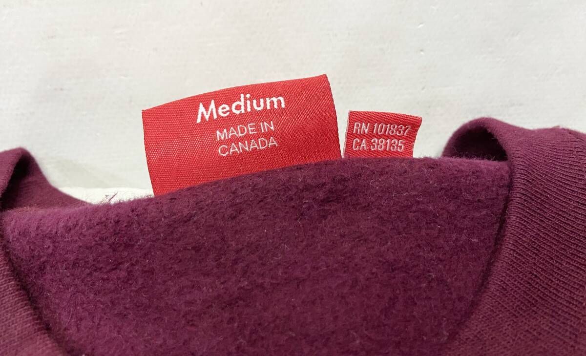 カナダ製 Supreme Aerial Crewneck シュプリーム 街 フォト エアリアル 