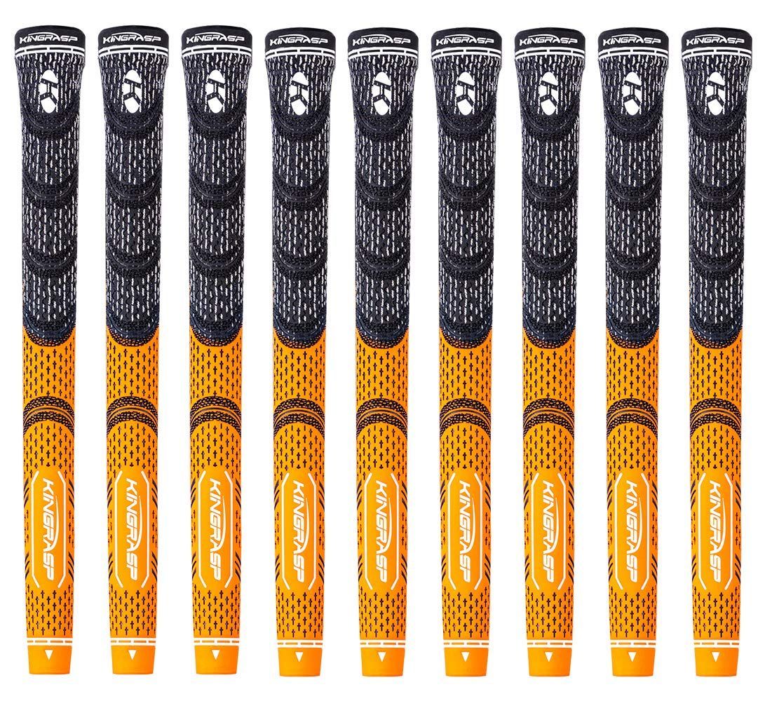 交換ツール付き ゴルフグリップ 滑り止め ラバー 多色 バックラインなし スタンダードサイズ 無料テープ付き 9本セット