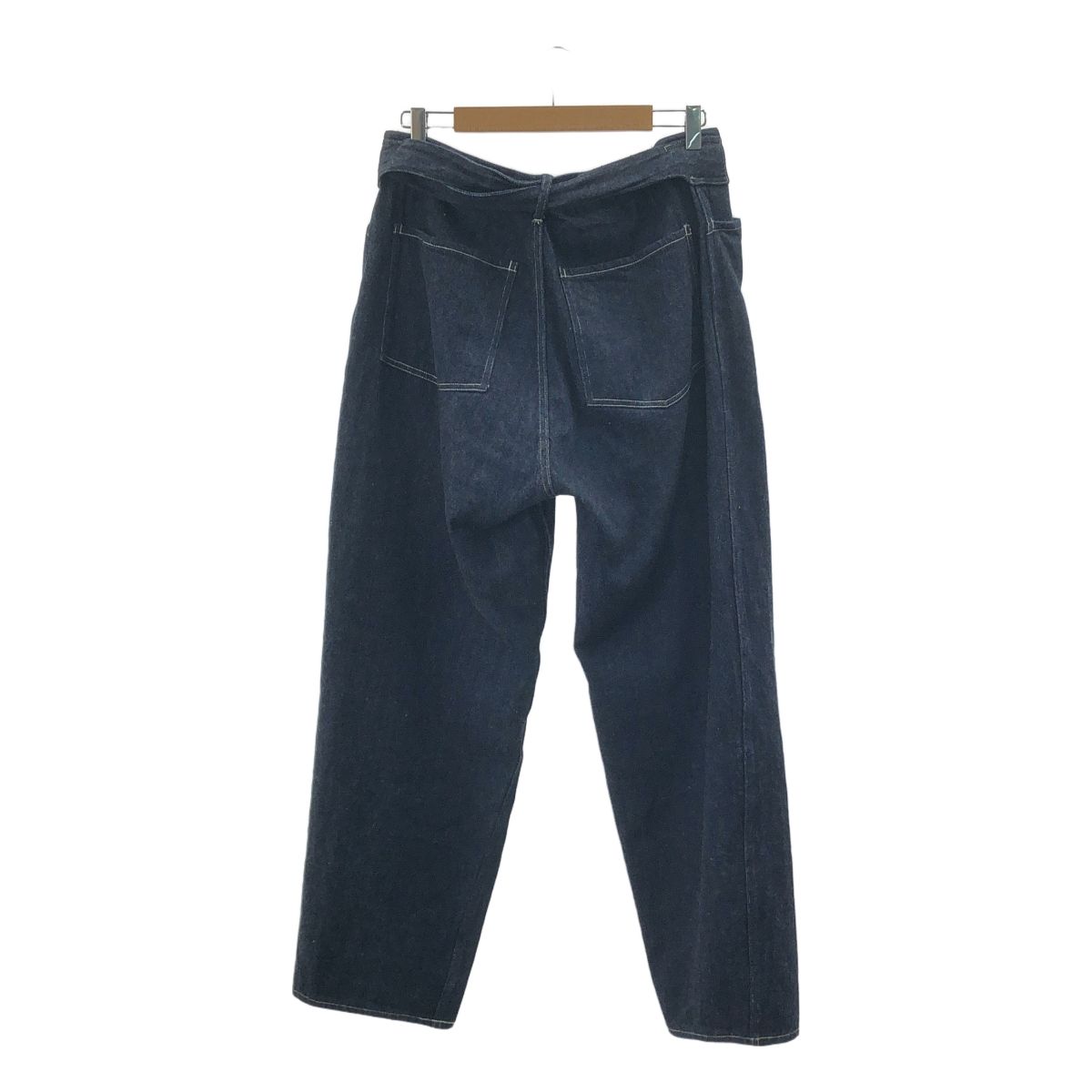 COMOLI / コモリ | 2023AW | デニムベルテッドパンツ | 2 | インディゴ
