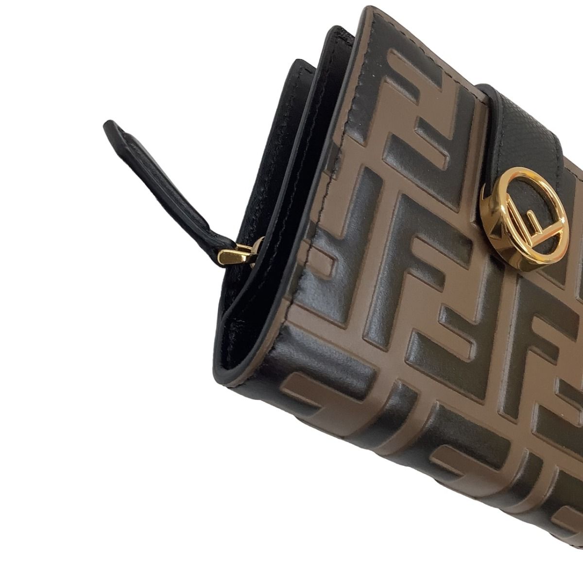 ♪♪FENDI フェンディ 2つ折り財布 ズッカ柄 コンチネンタル