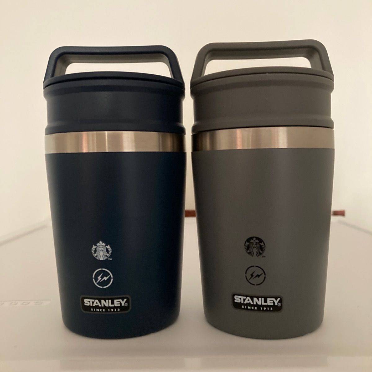 スターバックス ステンレスボトル フラグメントxSTANLEY グレー