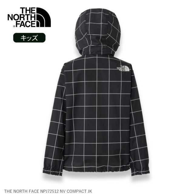 透明感のある ザ ノース フェイス THE NORTH FACE NPJ72512 NV COMPACT JK コンパクトジャケット キッズ 撥水 防風 軽量 ウインドブレーカー 子供 フード取り外し可 ナイロンジャケット 通学 通園 羽織り 長袖 ジュニア 今すぐ検索！