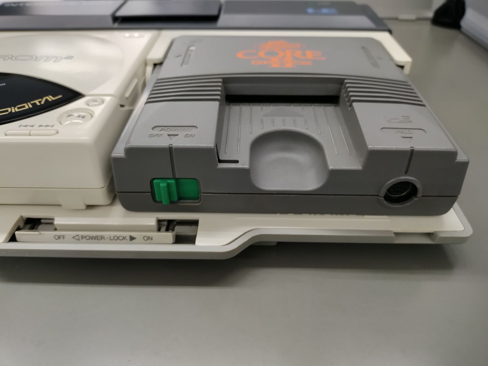 ジャンク本体】PCエンジンコアグラフィックス2本体＋インターフェース