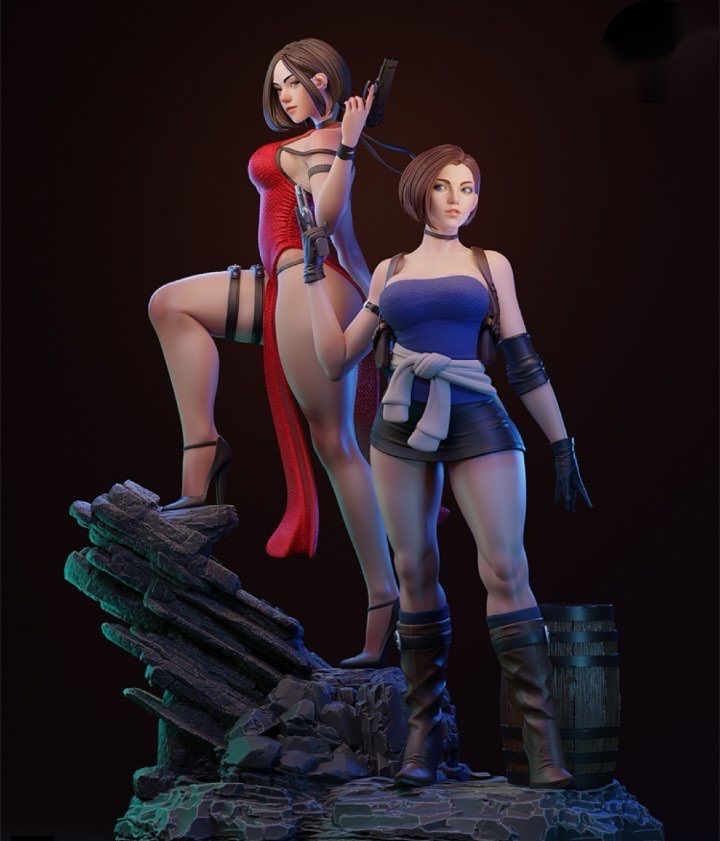 1/8 1/6 1/4 ガレージキット フィギュア 未塗装 biohazard エイダ