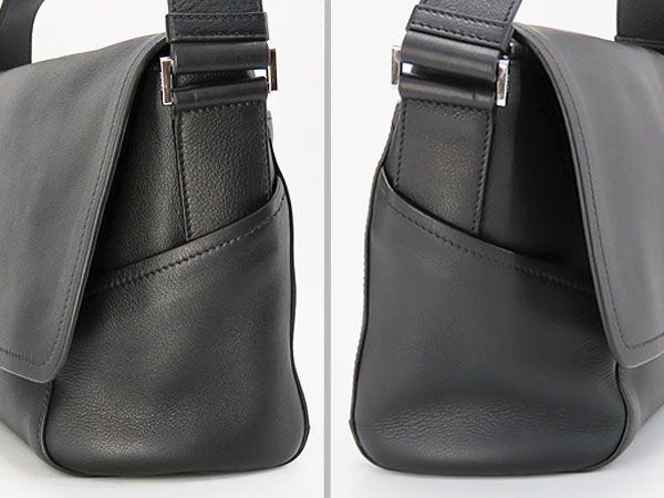 プラダ ショルダーバッグ 斜め掛け ソフトグレインカーフ レザー NERO