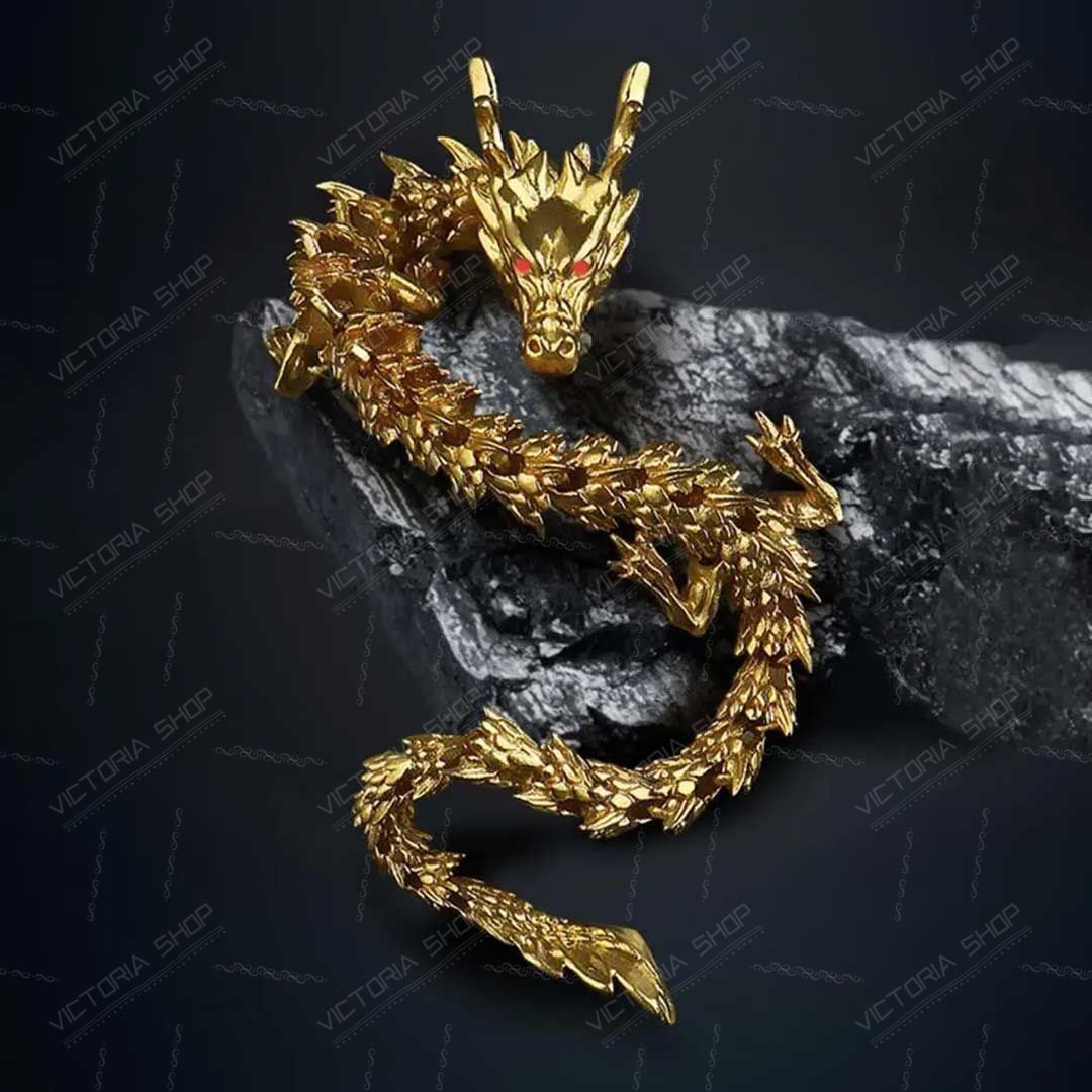新品?未使用】 風水 龍神 -輝煌龍渦- 置物 ゴールド シルバー