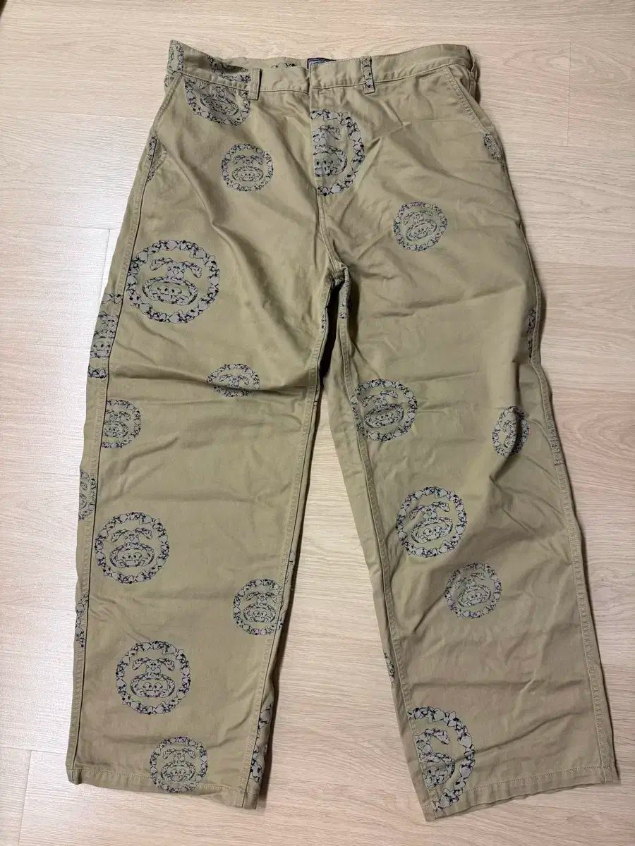 STUSSY ステューシー x DENIM TEARS デニムティアーズ 25SS 賃借 チノパンツ カーキ 36
