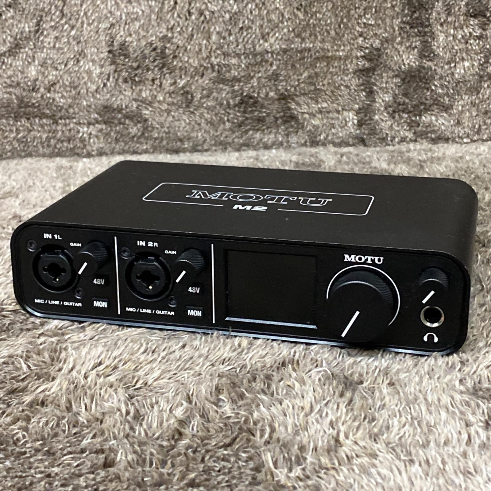 【ほぼ未使用】オーディオインターフェース　MOTU M2 MOTU M2 USB オーディオインターフェイス