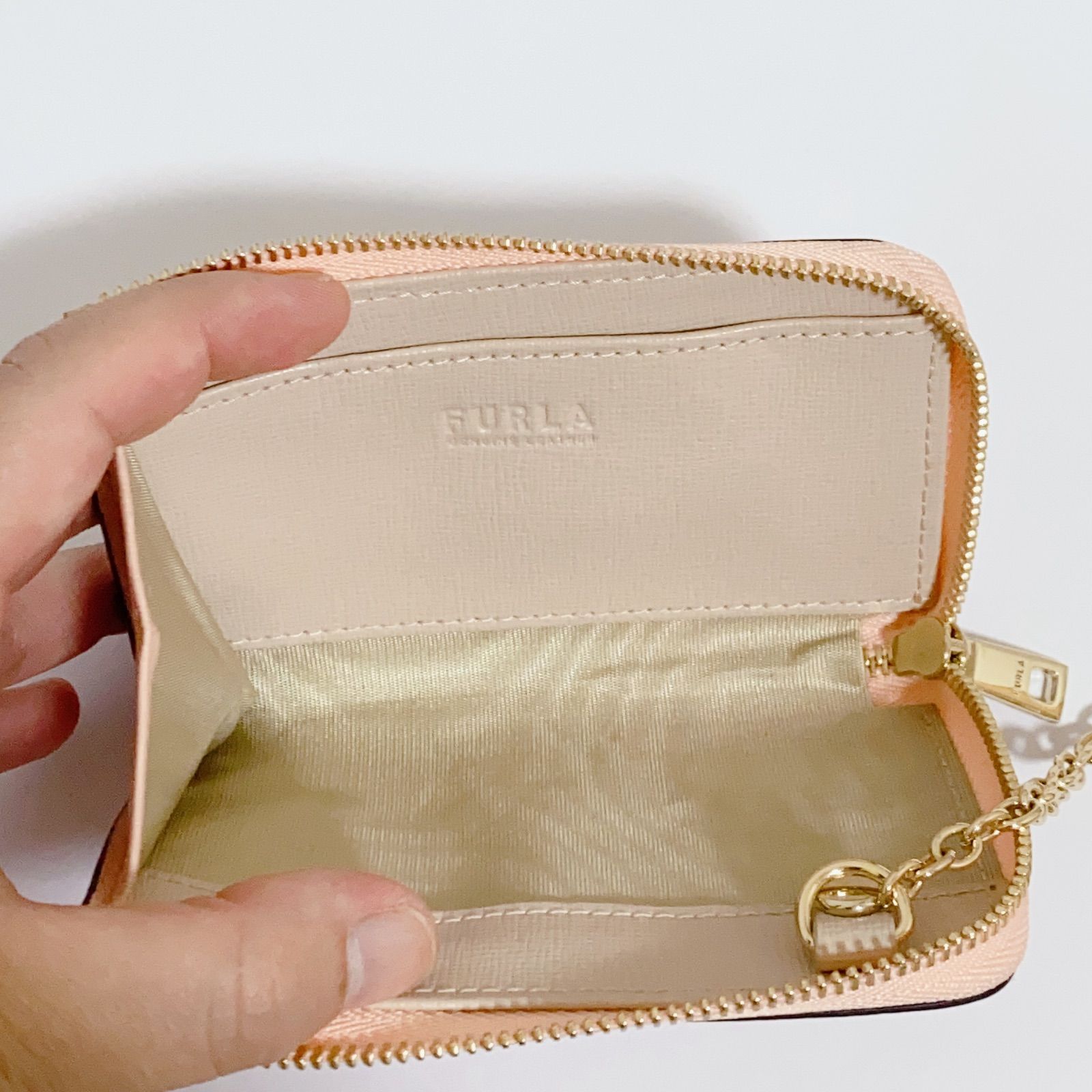 FURLA 【フルラ】 コインケース 小物入れ キーケース チェーン