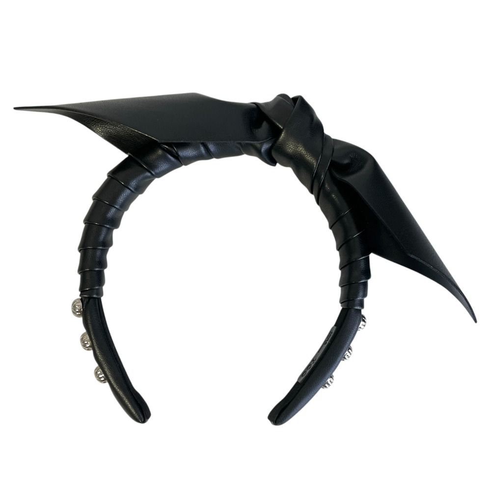 美品 TOGA TOO トーガトゥ LEATHER WRAPPED HEADBAND リボン 美品 TOGA TOO トーガトゥ LEATHER WRAPPED HEADBAND リボン