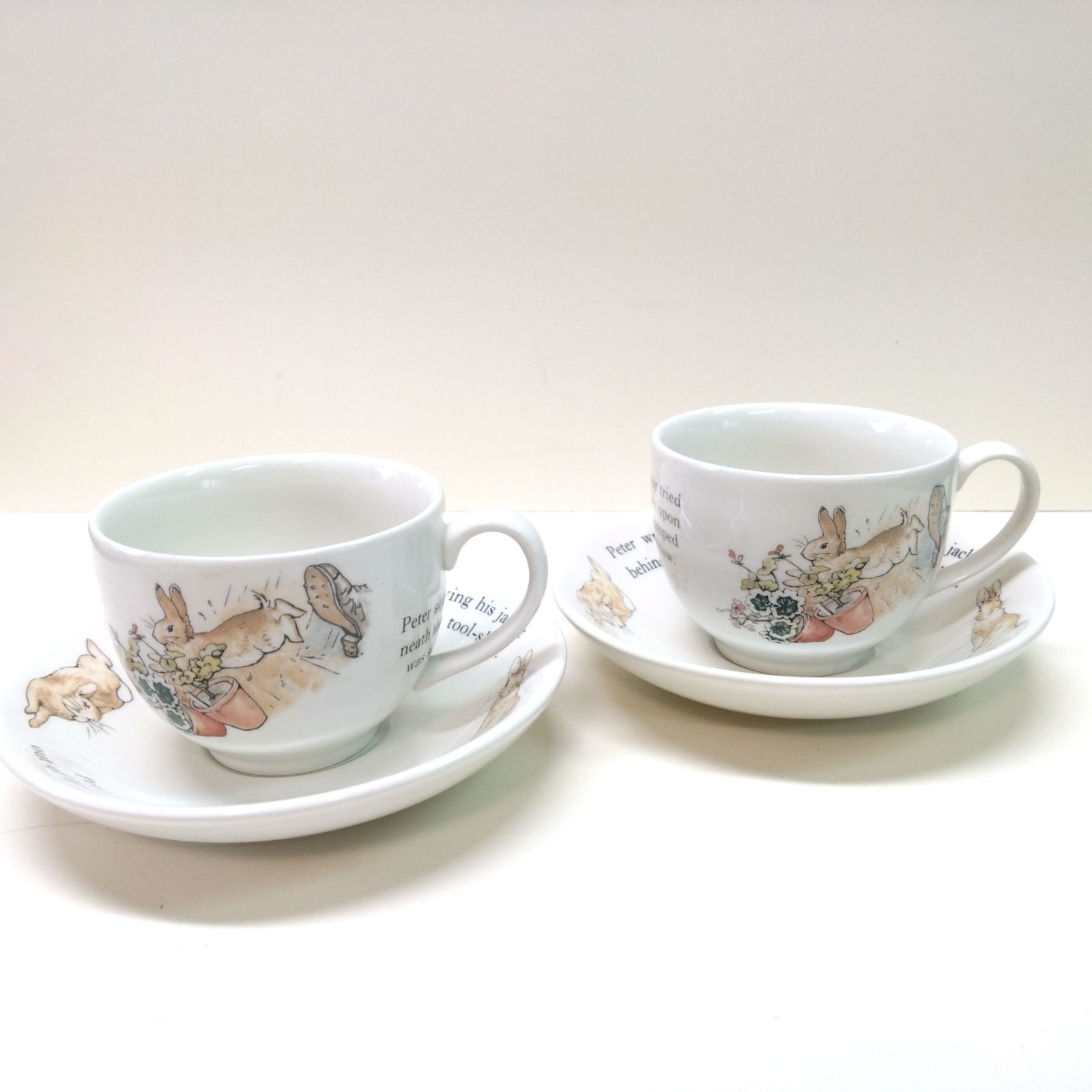 85727 WEDGWOOD ウェッジウッド ピーターラビット カップ ソーサー